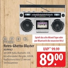 EPOK by Bigben Retro-Ghetto-Blaster Angebote bei famila Nordost Lüneburg für 89,00 €