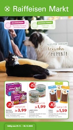 Raiffeisen Markt Neunkirchen Prospekt für Neunkirchen-Seelscheid: "Alles für tierische Verwöhn-Momente", 8 Seiten, 29.11.2025 - 06.12.2025
