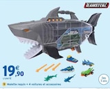 Malette requin + 4 voitures et accessoires - TEAMSTERZ en promo chez Intermarché Toulouse à 19,90 €