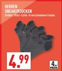 HERREN SNEAKERSOCKEN im Angebot bei Marktkauf in Coesfeld HERREN SNEAKERSOCKEN Angebote bei Marktkauf Coesfeld für 4,99 €