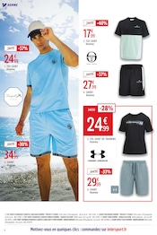 Promos Sergio Tacchini dans le catalogue "À VOS MARQUES, PRÊTS...ÉTÉ !" de Intersport à la page 4 Promos Sergio Tacchini dans le catalogue "À VOS MARQUES, PRÊTS...ÉTÉ !" de Intersport à la page 4