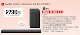 Barre de son 3.1.1 S70TY - LG à 279,90 € dans le catalogue Extra