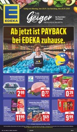 Aktueller EDEKA Prospekt mit Cola, "Wir lieben Lebensmittel!", Seite 1