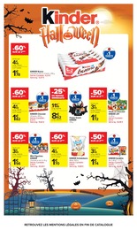 Offre Kinder Chocolat dans le catalogue Carrefour du moment à la page 9