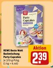 Backmischung Party-Cupcakes im REWE Prospekt Backmischung Party-Cupcakes von REWE Beste Wahl im aktuellen REWE Prospekt für 2,39 €