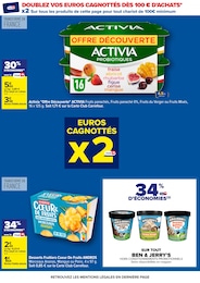 Offre Activia dans le catalogue Carrefour du moment à la page 6