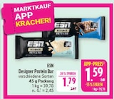 Designer Protein Bar bei Marktkauf im Hof Prospekt für 1,59 €