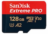 Extreme PRO microSDXC UHS-I-KARTE - 128GB von SanDisk für 29,00 € bei MediaMarkt Saturn im Angebot Extreme PRO microSDXC UHS-I-KARTE - 128GB von SanDisk im aktuellen MediaMarkt Saturn Prospekt