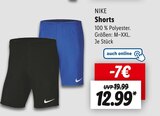 Shorts Angebote von NIKE bei Lidl Gera für 12,99 €