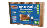 Lot de 5 bûches de bois densifié à Carrefour Market dans Quinéville