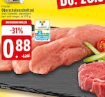 Frische Oberschalenschnitzel für 0,88 € bei EDEKA im Angebot Frische Oberschalenschnitzel im aktuellen EDEKA Prospekt