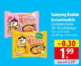famila Nordost - Samyang Buldak Instantnudeln Angebot im Prospekt Samyang Buldak Instantnudeln bei famila Nordost im Prospekt "" für 1,99 €