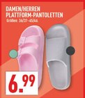 Damen/Herren Plattform-Pantoletten im Angebot bei Marktkauf in Bottrop Damen/Herren Plattform-Pantoletten Angebote bei Marktkauf Bottrop für 6,99 €