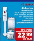 Stabmixer „MSM14200N“ Angebote von BOSCH bei Marktkauf Görlitz für 22,99 €