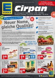 EDEKA Prospekt für Börnsen mit 8 Seiten EDEKA Prospekt für Börnsen: "Top Angebote", 8 Seiten, 01.06.2026 - 06.06.2026