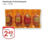 Frühstückspack im Angebot bei GLOBUS in Leipzig Frühstückspack Angebote von Radeberger bei GLOBUS Leipzig für 2,49 €