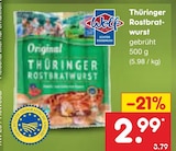 Aktuelles Thüringer Rostbratwurst Angebot bei Netto Marken-Discount in Braunschweig ab 2,99 €