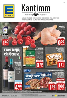 Aktueller EDEKA Prospekt "Aktuelle Angebote" für Nachrodt-Wiblingwerde Aktueller EDEKA Prospekt für Nachrodt-Wiblingwerde mit Seiten