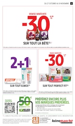 Prix et réduction Croquettes Chat dans le prospectus Intermarché Super en cours Offre Croquettes Chat dans le catalogue Intermarché Super du moment à la page 5