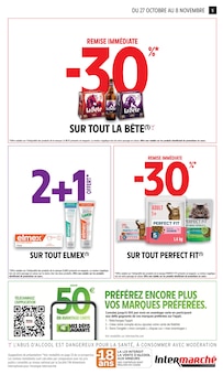 Promotion Bière dans le prospectus Intermarché Super, valable du 27/10/2026 au 08/11/2026 Promo Bière dans le catalogue Intermarché Super du moment à la page 5