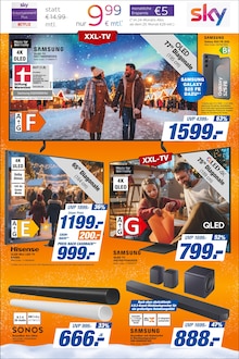 Fernseher im expert Prospekt "Top Angebote" mit 12 Seiten (Krefeld)