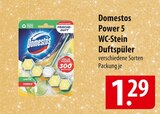 Domestos Power 5 WC-Stein oder Duftspüler Angebote bei famila Nordost Neumünster für 1,29 €