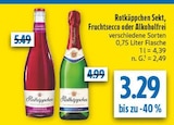Sekt Schwarz Johannisbeere von Rotkäppchen im aktuellen diska Prospekt für 3,29 €