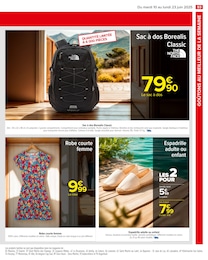 Offre Espadrilles dans le catalogue Carrefour du moment à la page 95