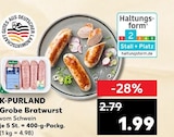 Aktuelles Grobe Bratwurst Angebot bei Kaufland in Erlangen ab 1,99 €