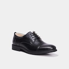 La Halle Dorlisheim - Promo Derbies lacées noir homme Promo Derbies lacées noir homme à 35,99 € dans le catalogue La Halle à Dorlisheim