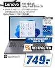Aktuelle Notebook Angebote bei expert in Bonn Aktuelles Notebook IdeaPad Slim 3i Angebot bei expert in Bonn ab 749,00 €