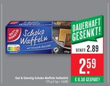 Schoko Waffeln Vollmilch Angebote von Gut & Günstig bei Marktkauf Stuttgart für 2,59 €