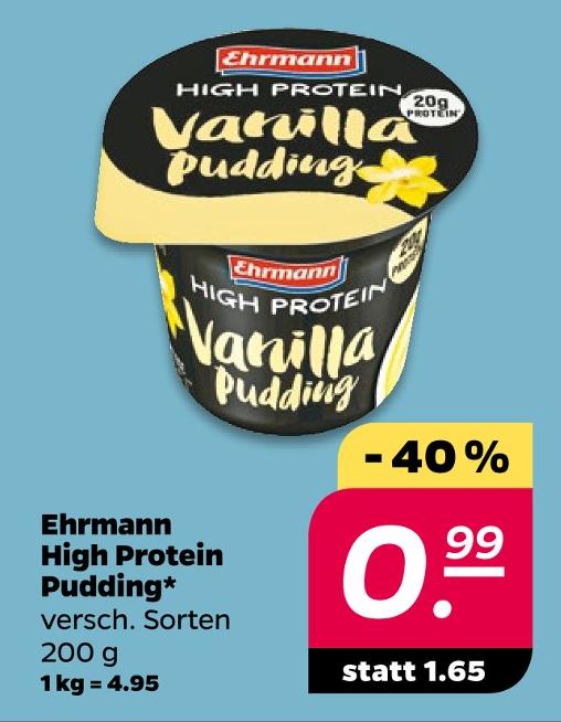 High Protein Pudding