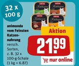 vom Feinsten Katzennahrung bei REWE im Dormagen Prospekt für 21,99 €