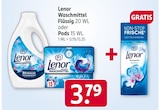 Lenor Waschmittel Flüssig oder Pods Angebote von Lenor bei Rossmann Aachen für 3,79 €