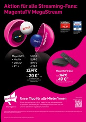 Fernseher im Telekom Shop Prospekt in Stadtbergen Aktueller Telekom Shop Prospekt mit Fernseher, "MAGENTA BLACK DAYS", Seite 11