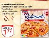 Pizza Ristorante im Angebot bei GLOBUS in Oberhausen Pizza Ristorante Angebote von Dr. Oetker bei GLOBUS Oberhausen für 1,77 €