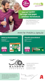 mea - meine apotheke Prospekt Unsere September-Angebote mit  Seiten in Löcknitz und Umgebung