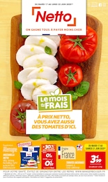 Prospectus Discount Alimentaire Netto en cours, Le mois du FRAIS, 1 page, 17/06/2025 - 23/06/2025 Catalogue Discount Alimentaire Netto en cours à Liévin et alentours, Le mois du FRAIS, 1 page, 17/06/2025 - 23/06/2025