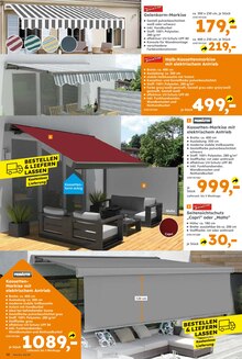 Sonnenschirm im Globus-Baumarkt Prospekt "Immer eine Idee besser" mit 24 Seiten (Mannheim)