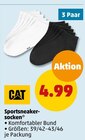 Sportsneaker-Socken Angebote von CAT bei Penny-Markt Bergkamen für 4,99 €