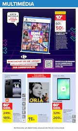 Promos Smartphone dans le catalogue "AU COEUR DU GOÛT" de Carrefour Smartphone en promo dans le catalogue Carrefour à la page 61