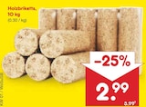 Holzbriketts Angebote bei Netto Marken-Discount Schweinfurt für 2,99 €