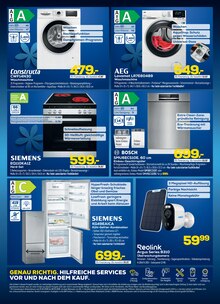 Waschmaschine im EURONICS Prospekt "GENAU RICHTIG. TECHNIK IN VOLLER BLÜTE." mit 12 Seiten (Duisburg)