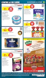 Prix et réduction Thon dans le prospectus Intermarché Super en cours Offre Thon dans le catalogue Intermarché Super du moment à la page 25
