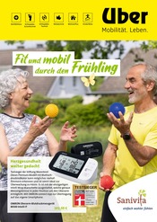 Aktueller Uber GmbH Prospekt mit Blutdruckmessgerät, "Fit und mobil durch den Frühling", Seite 1
