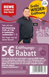 REWE Prospekt "Dein Markt" für Lambsheim, 36 Seiten, 18.05.2026 - 23.05.2026