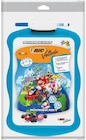 Ardoise Ecolier Bic Décor Super Mario avec 1 Marqueur Velleda 1721 et 1 Effaçette - BIC en promo chez Fnac Ardoise Ecolier Bic Décor Super Mario avec 1 Marqueur Velleda 1721 et 1 Effaçette - BIC dans le catalogue Fnac
