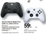 Sélection de manettes sans fil Xbox Series - Microsoft dans le catalogue E.Leclerc