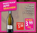 Aktuelle Prosecco Angebote bei Marktkauf in Nürnberg Aktuelles Prosecco Vino Frizzante D.O.C. Angebot bei Marktkauf in Nürnberg ab 3,99 €